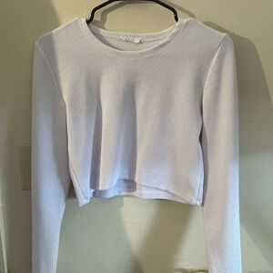 Ardene long sleeve crop top